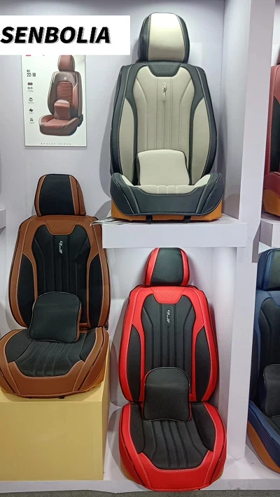 Nappa Leather Luxury Designer Car Seat Cushion Fashion