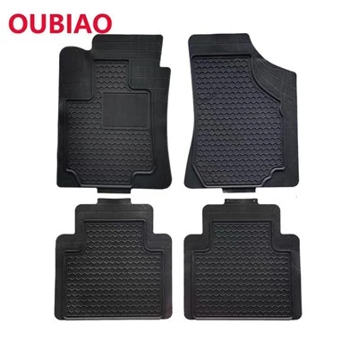 OUBIAO Bilmattor Allmän användning 5 st/set PVC-mattor